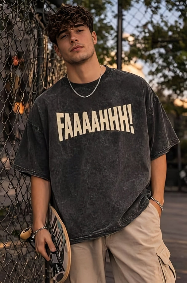 Heavyweight Drop Shoulder Streetwear
